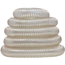 #873-10600 6" x 25' Abrasion Resistant Flexible Dust Collection Hose